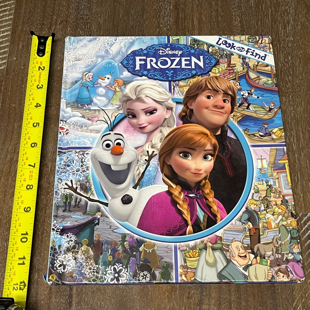 Look and Find Series Disney Frozen Look and Find Book